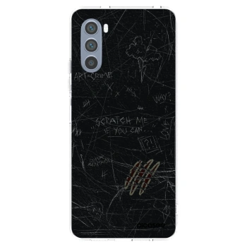 Picasee átlátszó szilikon tok az alábbi mobiltelefonokra Motorola Moto G62 - SCRATCH