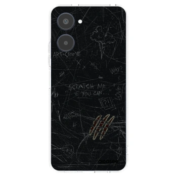 Picasee átlátszó szilikon tok az alábbi mobiltelefonokra Realme 10 4G - SCRATCH