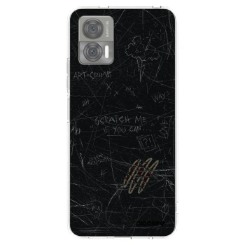 Picasee átlátszó szilikon tok az alábbi mobiltelefonokra Motorola Edge 30 Neo - SCRATCH