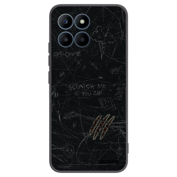 Picasee fekete szilikon tok az alábbi mobiltelefonokra Honor 70 Lite - SCRATCH