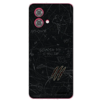 Picasee átlátszó szilikon tok az alábbi mobiltelefonokra Motorola Moto G84 5G - SCRATCH