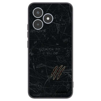 Picasee fekete szilikon tok az alábbi mobiltelefonokra Realme C53 - SCRATCH