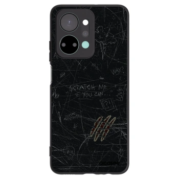 Picasee fekete szilikon tok az alábbi mobiltelefonokra Honor X7a - SCRATCH