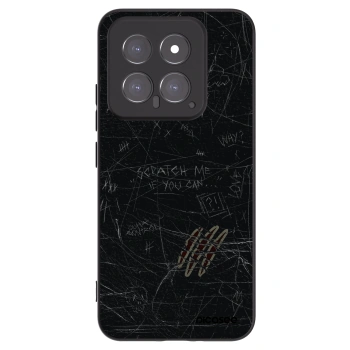 Picasee fekete szilikon tok az alábbi mobiltelefonokra Xiaomi 14 - SCRATCH