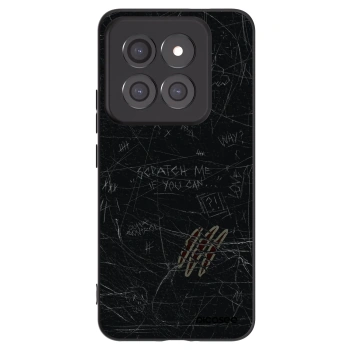 Picasee fekete szilikon tok az alábbi mobiltelefonokra Xiaomi 14 Pro - SCRATCH