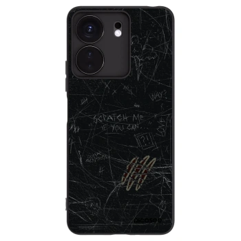 Picasee fekete szilikon tok az alábbi mobiltelefonokra Xiaomi Redmi 13C 4G - SCRATCH