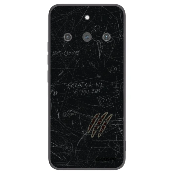 Picasee fekete szilikon tok az alábbi mobiltelefonokra Realme 11 Pro+ - SCRATCH