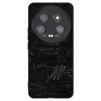Picasee fekete szilikon tok az alábbi mobiltelefonokra Xiaomi 14 Ultra - SCRATCH