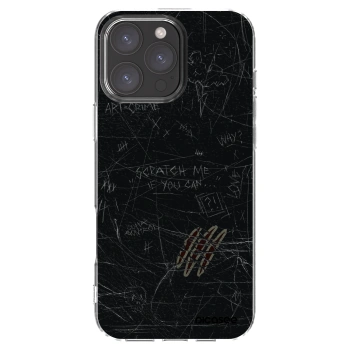 Picasee átlátszó szilikon tok az alábbi mobiltelefonokra Apple iPhone 16 Pro Max - SCRATCH