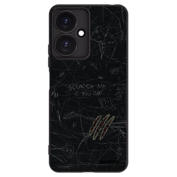 Picasee fekete szilikon tok az alábbi mobiltelefonokra Xiaomi Redmi 13C 5G - SCRATCH