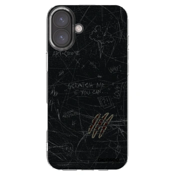 Picasee átlátszó szilikon tok az alábbi mobiltelefonokra Apple iPhone 16 Plus - SCRATCH