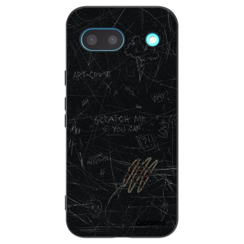 Picasee fekete szilikon tok az alábbi mobiltelefonokra Google Pixel 8a - SCRATCH