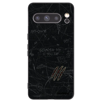 Picasee fekete szilikon tok az alábbi mobiltelefonokra Google Pixel 8 Pro - SCRATCH