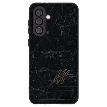 Picasee fekete szilikon tok az alábbi mobiltelefonokra Samsung Galaxy A36 5G - SCRATCH