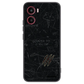 Picasee fekete szilikon tok az alábbi mobiltelefonokra Motorola Moto G05 - SCRATCH