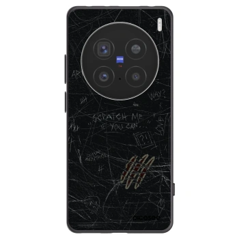 Picasee fekete szilikon tok az alábbi mobiltelefonokra Vivo X200 Pro - SCRATCH