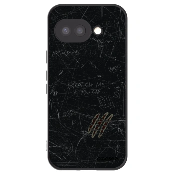 Picasee fekete szilikon tok az alábbi mobiltelefonokra Google Pixel 9a - SCRATCH