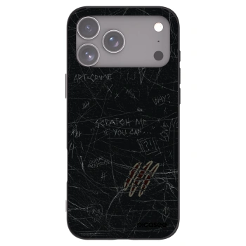 Picasee fekete szilikon tok az alábbi mobiltelefonokra Apple iPhone 17 Pro Max - SCRATCH
