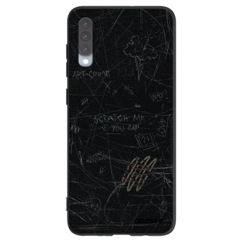 Picasee fekete szilikon tok az alábbi mobiltelefonokra Samsung Galaxy A70 A705F - SCRATCH