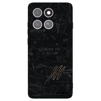 Picasee fekete szilikon tok az alábbi mobiltelefonokra Motorola Edge 60 Pro - SCRATCH