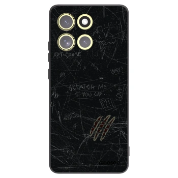 Picasee fekete szilikon tok az alábbi mobiltelefonokra Motorola Moto G86 5G - SCRATCH