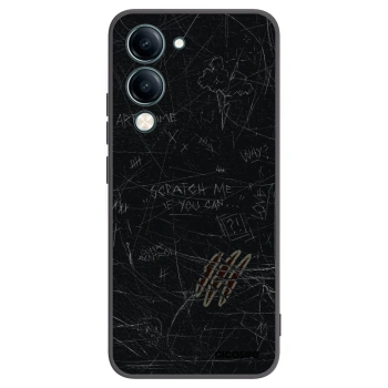 Picasee fekete szilikon tok az alábbi mobiltelefonokra Vivo Y29s 5G - SCRATCH
