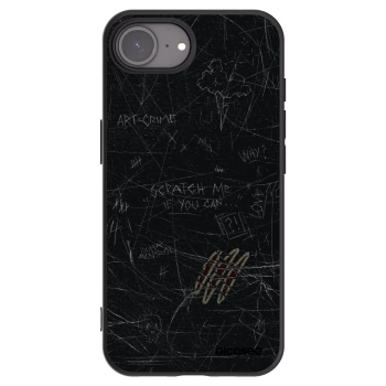 Picasee fekete szilikon tok az alábbi mobiltelefonokra Apple iPhone 17e - SCRATCH