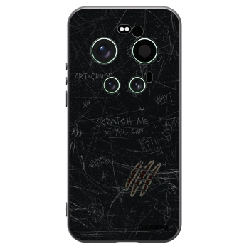 Picasee fekete szilikon tok az alábbi mobiltelefonokra Xiaomi 17 Ultra - SCRATCH