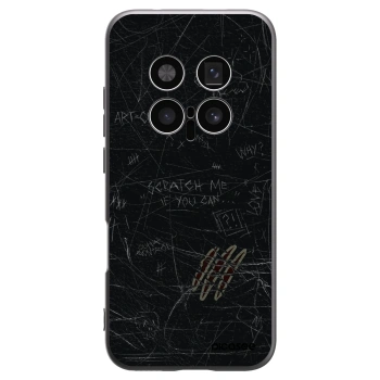 Picasee fekete szilikon tok az alábbi mobiltelefonokra Honor Magic8 Pro 5G - SCRATCH