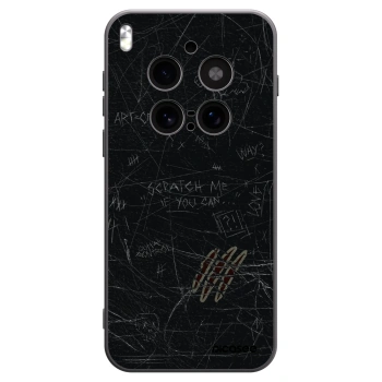 Picasee fekete szilikon tok az alábbi mobiltelefonokra Vivo X300 Pro - SCRATCH