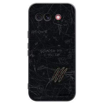 Picasee fekete szilikon tok az alábbi mobiltelefonokra Google Pixel 10a - SCRATCH