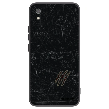 Picasee fekete szilikon tok az alábbi mobiltelefonokra Xiaomi Redmi 7A - SCRATCH