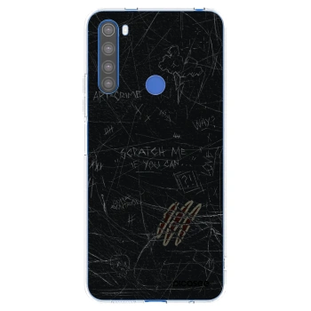 Picasee átlátszó szilikon tok az alábbi mobiltelefonokra Xiaomi Redmi Note 8T - SCRATCH