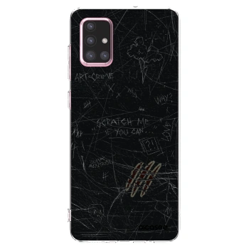 Picasee átlátszó szilikon tok az alábbi mobiltelefonokra Samsung Galaxy A71 A715F - SCRATCH