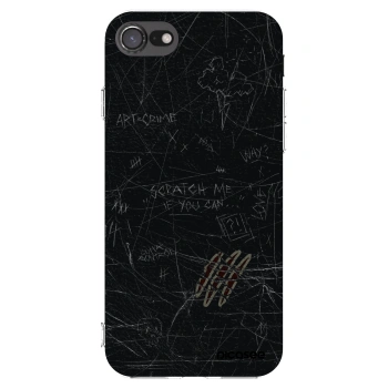 Picasee átlátszó szilikon tok az alábbi mobiltelefonokra Apple iPhone SE 2020 - SCRATCH