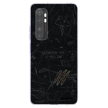 Picasee átlátszó szilikon tok az alábbi mobiltelefonokra Xiaomi Mi Note 10 Lite - SCRATCH