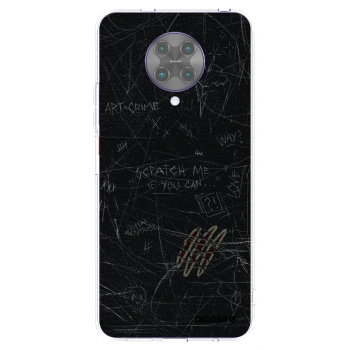 Picasee átlátszó szilikon tok az alábbi mobiltelefonokra Xiaomi Poco F2 Pro - SCRATCH