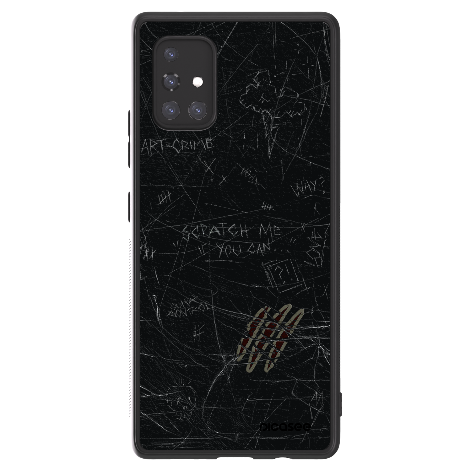Picasee ULTIMATE CASE Samsung Galaxy A71 A715F - készülékre - SCRATCH