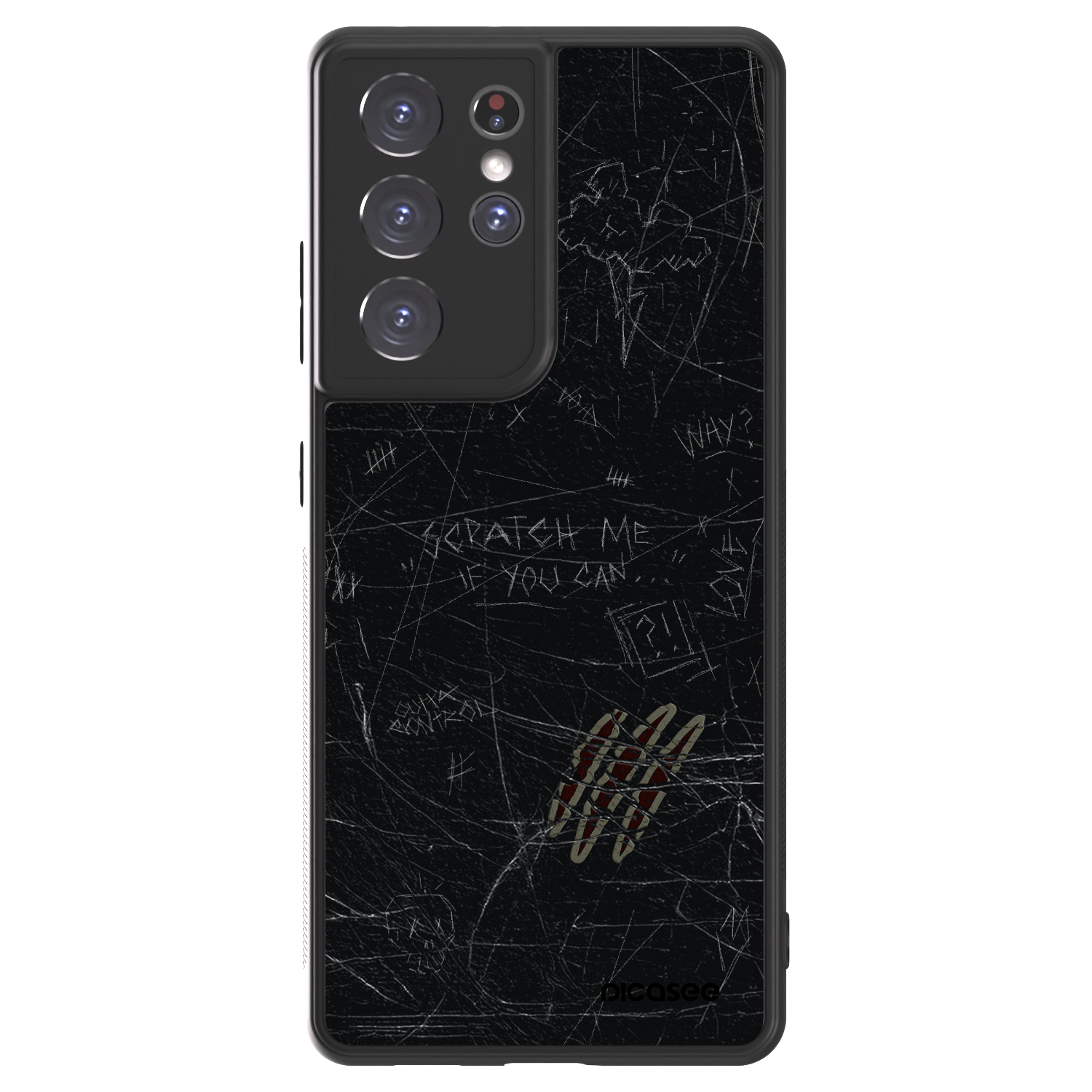 Picasee ULTIMATE CASE Samsung Galaxy S21 Ultra 5G G998B - készülékre - SCRATCH