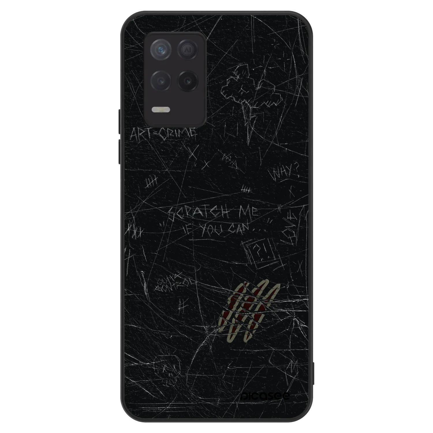 Picasee ULTIMATE CASE Realme 8 5G - készülékre - SCRATCH