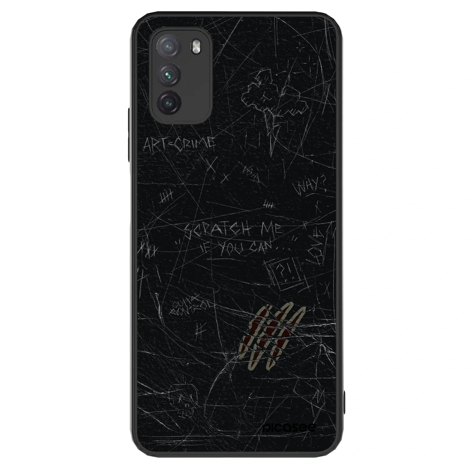 Picasee ULTIMATE CASE Xiaomi Poco M3 - készülékre - SCRATCH