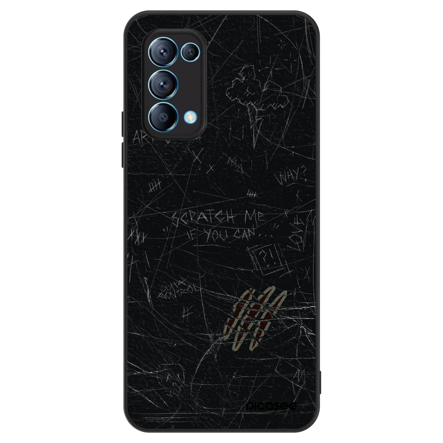 Picasee ULTIMATE CASE OPPO Reno 5 5G - készülékre - SCRATCH