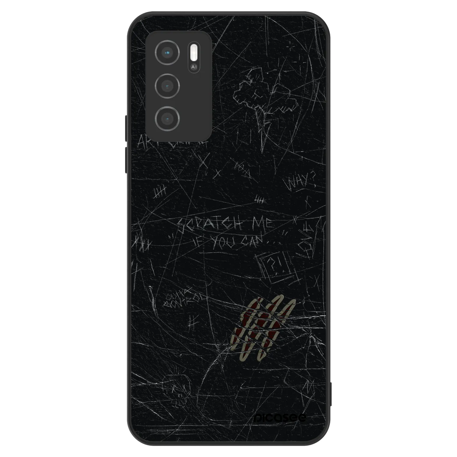 Picasee ULTIMATE CASE OPPO A16s - készülékre - SCRATCH