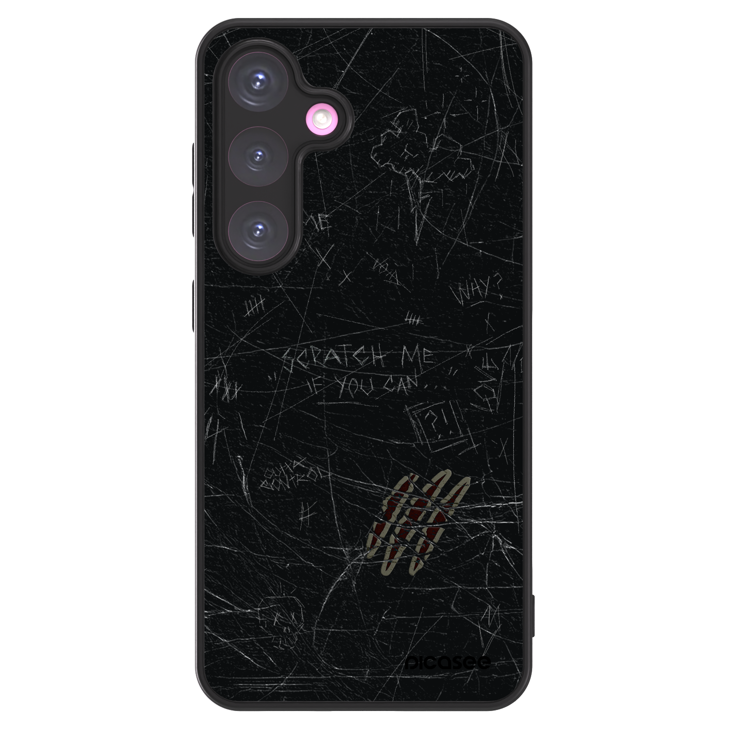 Picasee ULTIMATE CASE PowerShare Samsung Galaxy S24+ S926B 5G - készülékre - SCRATCH
