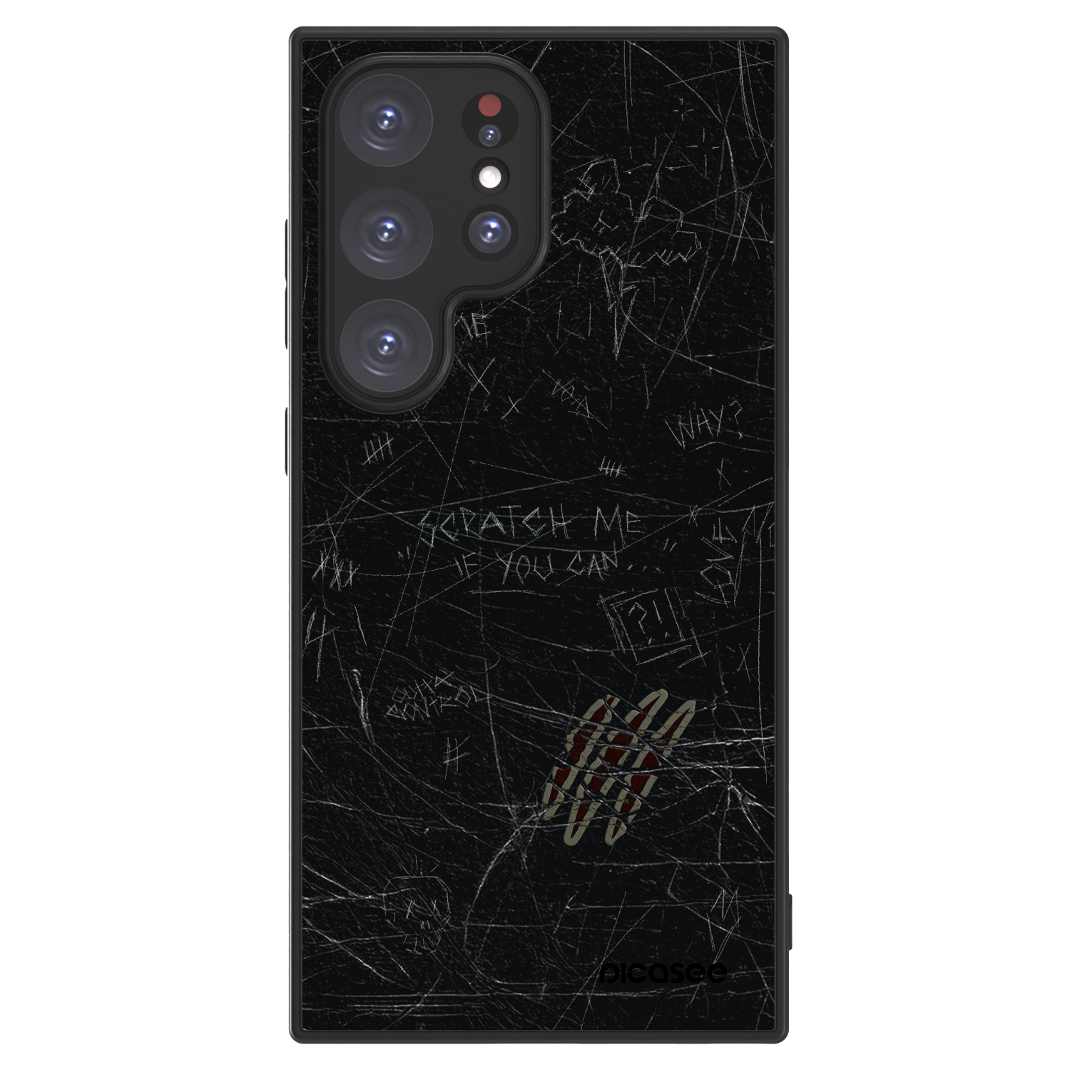 Picasee ULTIMATE CASE Samsung Galaxy S24 Ultra S928B 5G - készülékre - SCRATCH