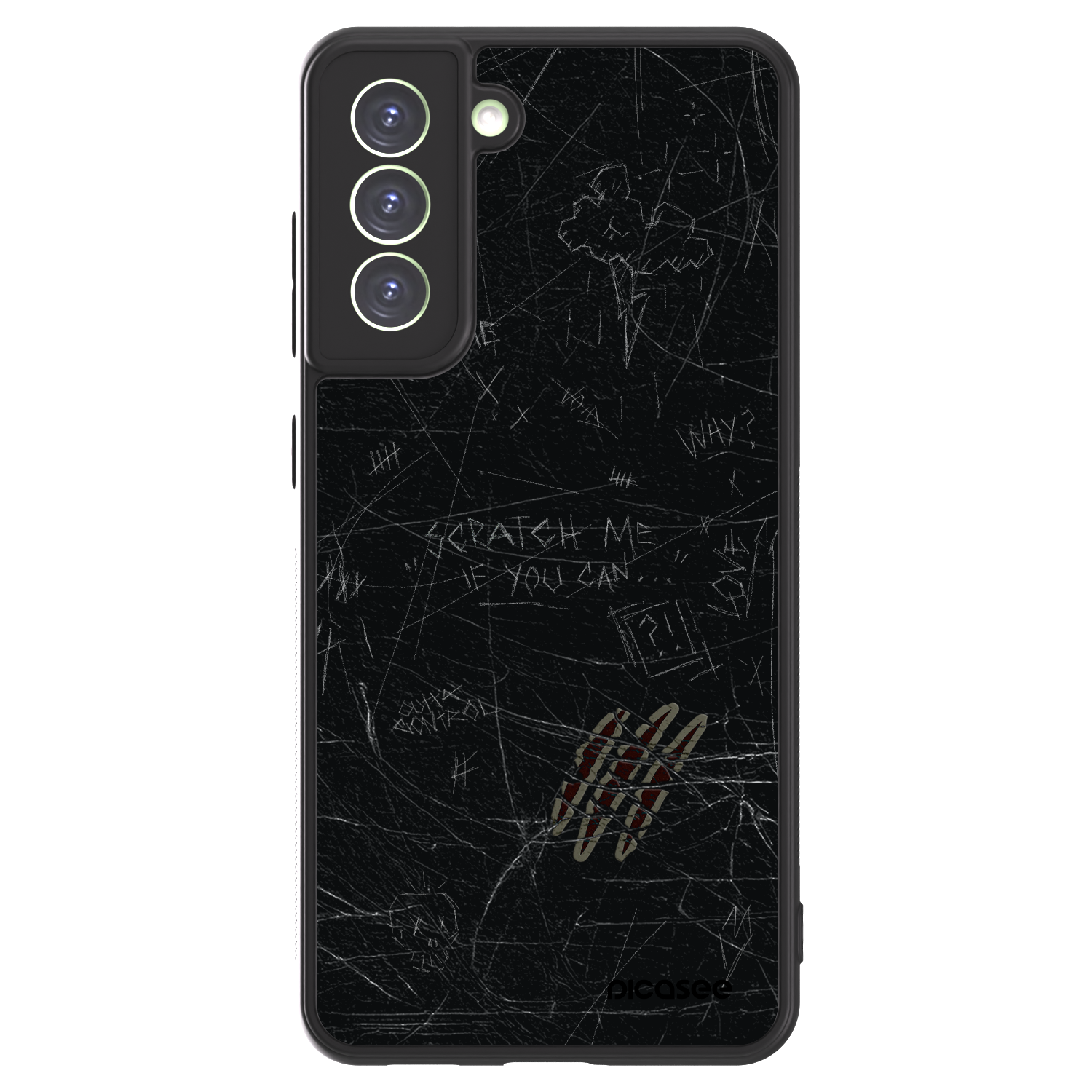 Picasee ULTIMATE CASE PowerShare Samsung Galaxy S21 FE 5G - készülékre - SCRATCH