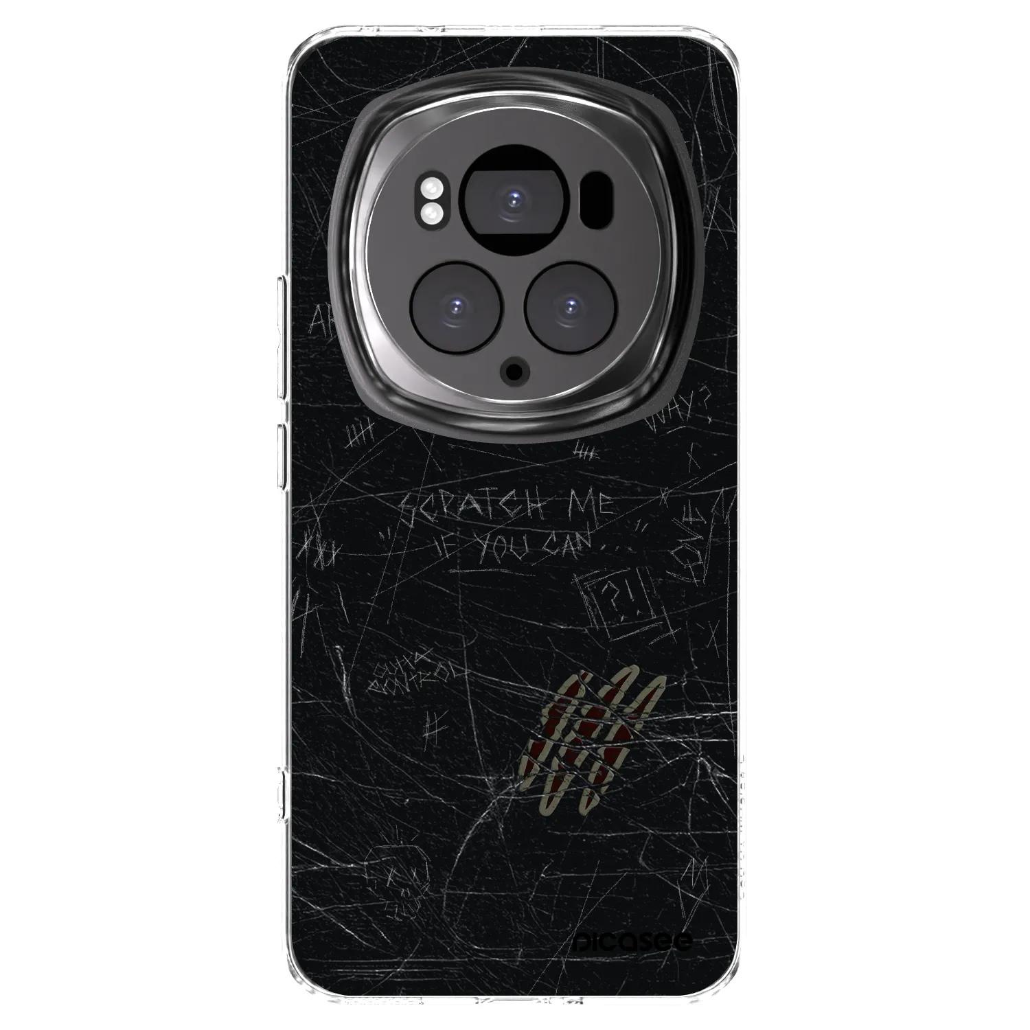 Picasee átlátszó szilikon tok az alábbi mobiltelefonokra Honor Magic6 Pro - SCRATCH