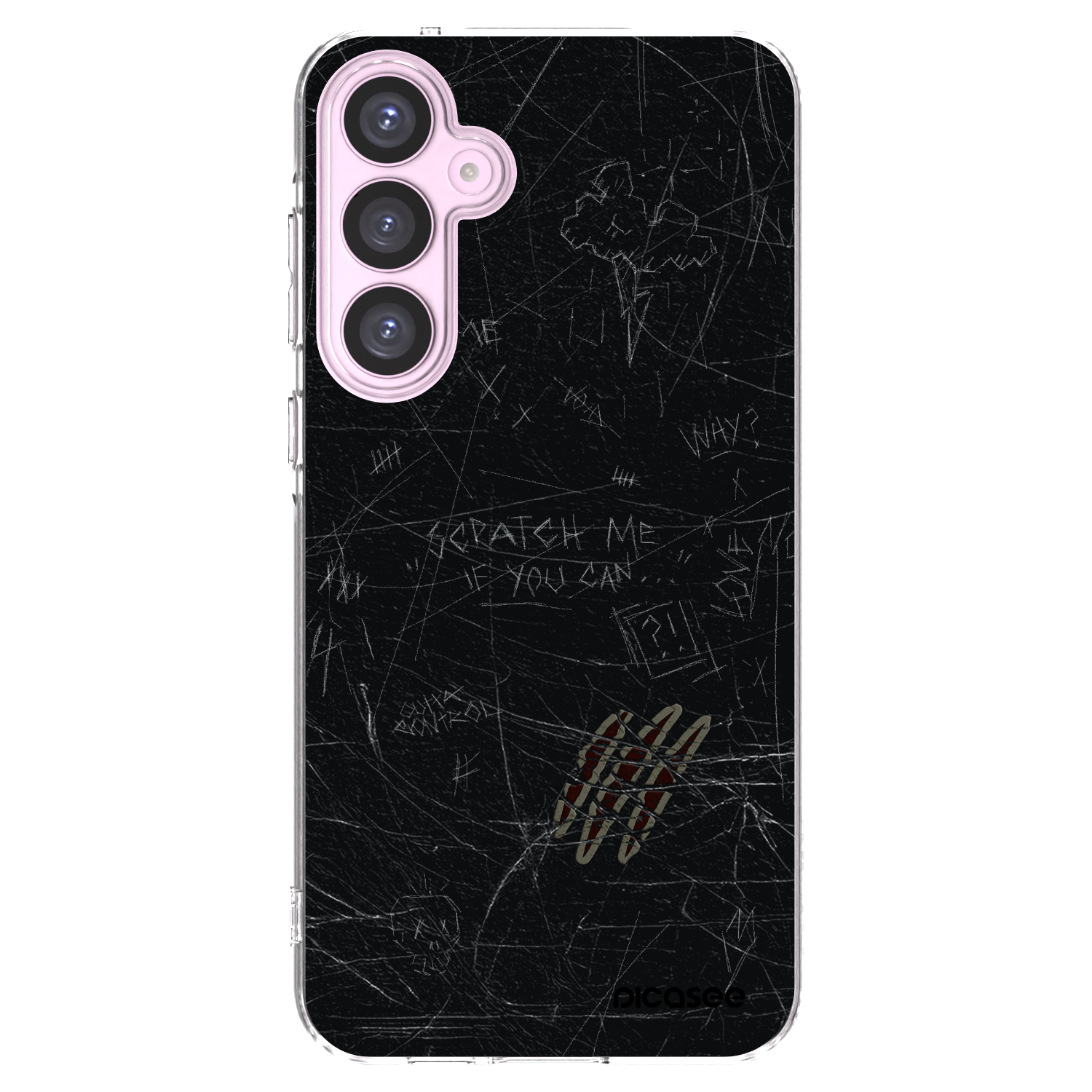 Picasee átlátszó szilikon tok az alábbi mobiltelefonokra Samsung Galaxy A55 5G A556B - SCRATCH