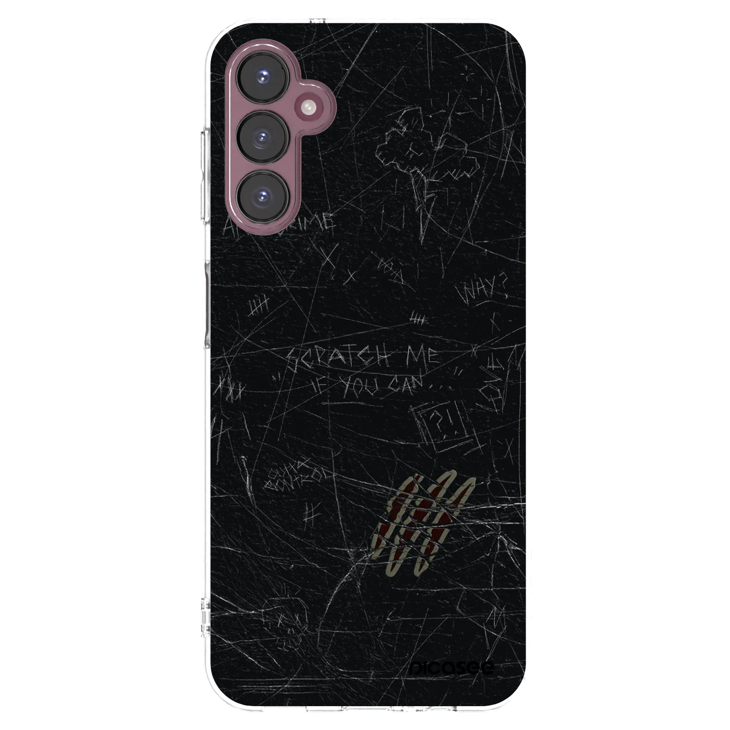 Picasee átlátszó szilikon tok az alábbi mobiltelefonokra Samsung Galaxy A05s A057G - SCRATCH