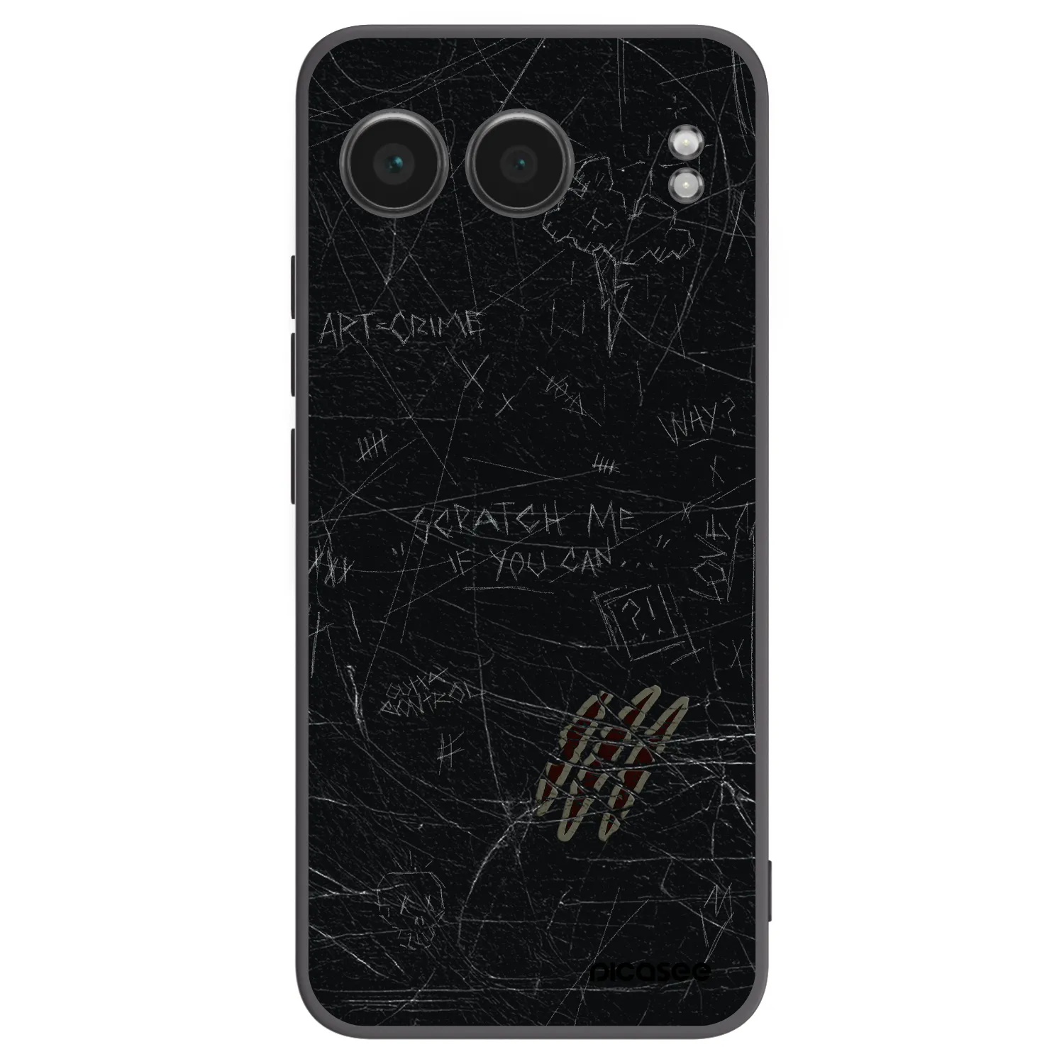 Picasee fekete szilikon tok az alábbi mobiltelefonokra OnePlus Nord 4 - SCRATCH